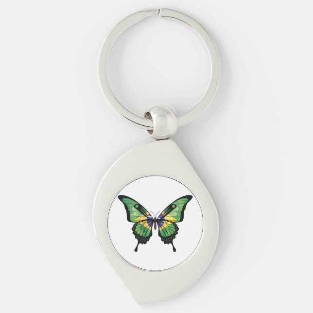 Chaveiro Vinheta Indicadora da Borboleta (Frente)