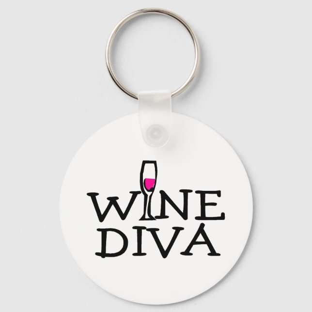 Chaveiro Vinho Diva (Frente)