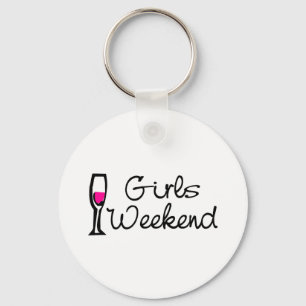 Chaveiro Vinho do fim de semana das meninas