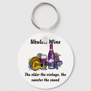 Chaveiro Vinho do Ukulele