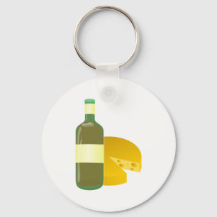 Chaveiro Vinho e Queijo