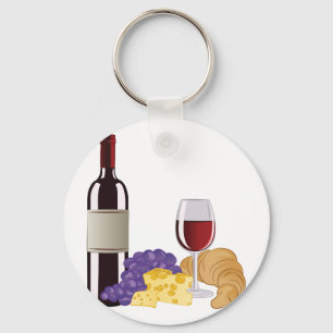 Chaveiro Vinho & queijo