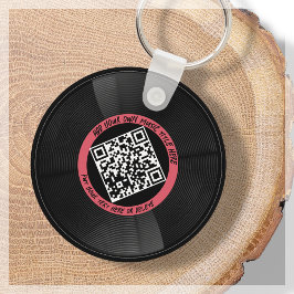 Chaveiro Vinil | Musical DJ | Código QR
