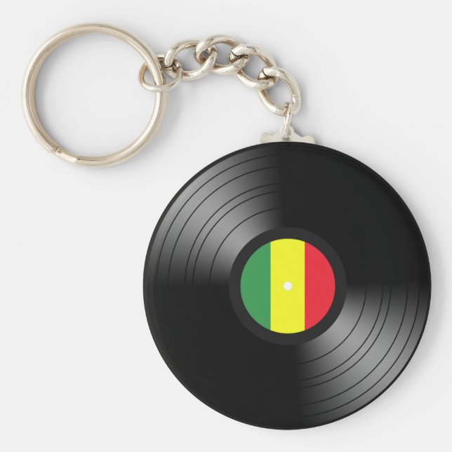 Chaveiro Vinil reggae (Frente)