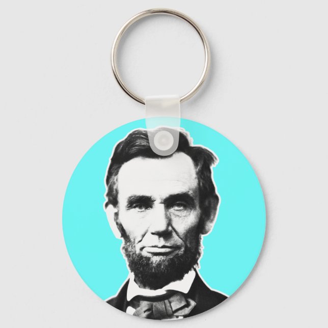 Chaveiro Vintage Abe Lincoln (Frente)