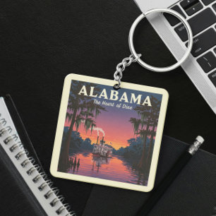 Chaveiro Vintage Alabama