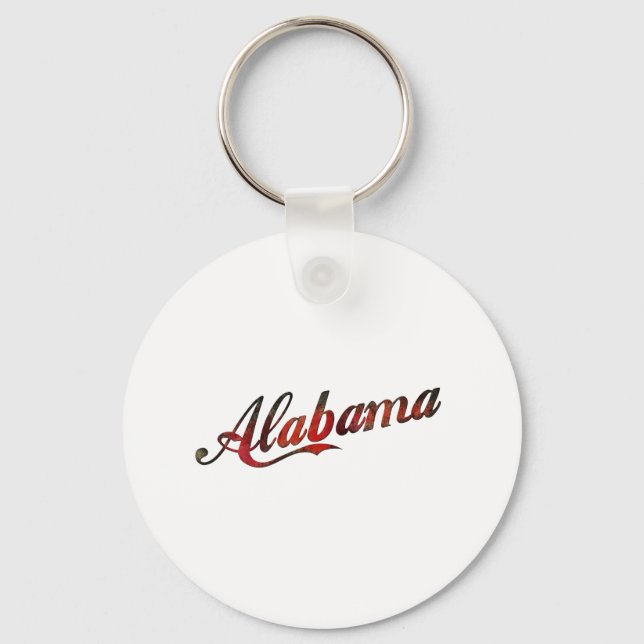 Chaveiro Vintage Alabama (Frente)