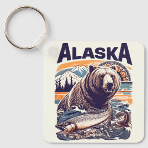 Chaveiro Vintage Alaska Nature