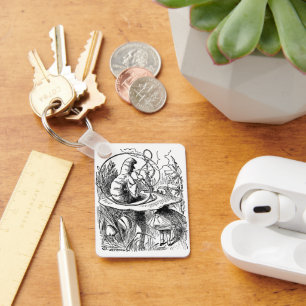 Chaveiro Vintage Alice no País das Maravilhas