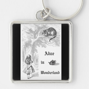 Chaveiro Vintage Alice no País das Maravilhas, era Chaveir