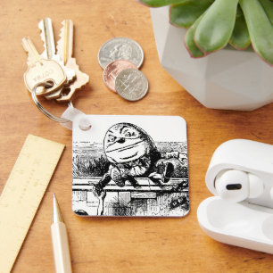 Chaveiro Vintage Alice no País das Maravilhas, Humpty Dumpt