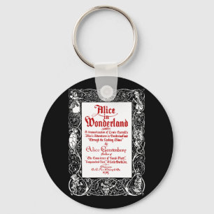 Chaveiro Vintage Alice Title