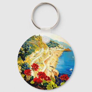 Chaveiro Vintage Amalfi Itália Europe Viagem