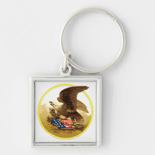 Chaveiro Vintage American Bald Eagle