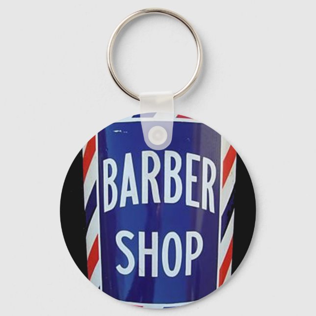 Chaveiro Vintage barbershop (Frente)