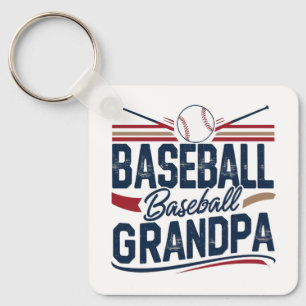 Chaveiro Vintage Baseball Grandpa
