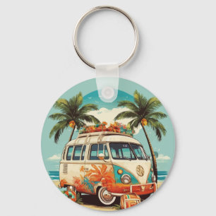 Chaveiro Vintage Beach Van