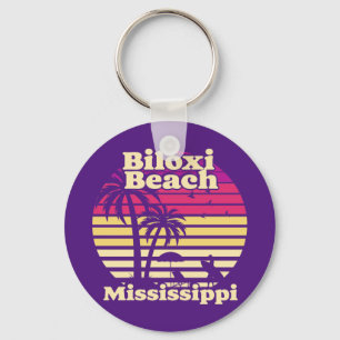 Chaveiro Vintage Biloxi Beach Mississippi