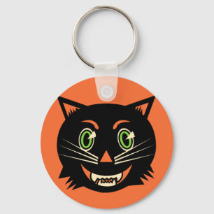 Chaveiro Vintage Black Cat