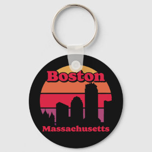 Chaveiro Vintage Boston Massachusetts