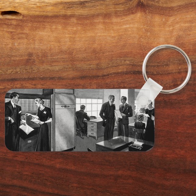 Chaveiro Vintage Business, Escritório Executivo de Negócios (Frente)