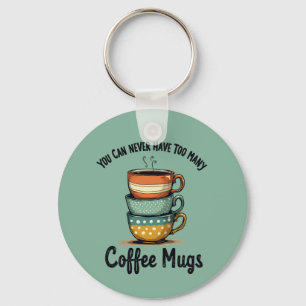 Chaveiro Vintage Café Lover Rustic Café Arte Estética