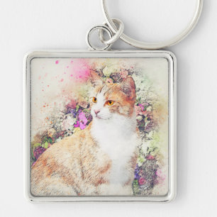 Chaveiro Vintage Cat