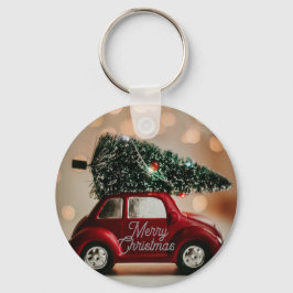 Chaveiro Vintage Christmas Car Keychain – Merry Holiday