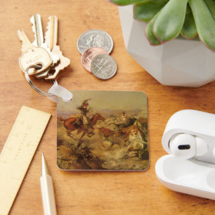 Chaveiro Vintage Cowboys, Derrubados pelo CM Russell