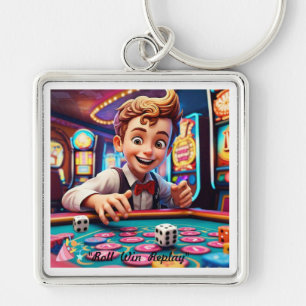 Chaveiro "Vintage Dice Gamble"
