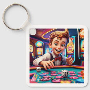 Chaveiro "Vintage Dice Gamble"