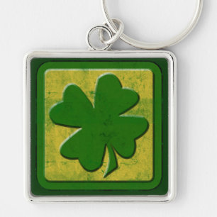 Chaveiro Vintage do logotipo Shamrock