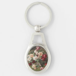 Chaveiro Vintage E. Vida Rosa de Hariel