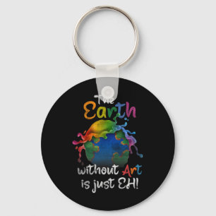 Chaveiro Vintage Earth Without Art É Apenas O Planeta Art E