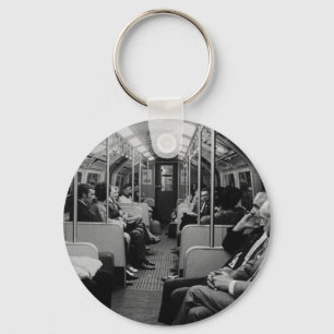 Chaveiro Vintage England London - dentro técnico ferroviá