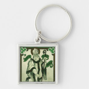 Chaveiro Vintage - Erin Go Bragh - Saudações do Dia de São 