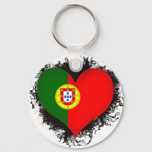 Chaveiro Vintage eu amo Portugal