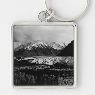 Chaveiro Vintage EUA Alasca glaciar Matanuska 1970