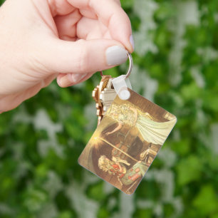 Chaveiro Vintage Fairy Tale, Cinderella e Fairy Godmães