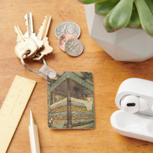 Chaveiro Vintage Fairy Tale, Princess and Pea, Edmund Dulac