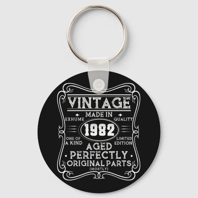 Chaveiro Vintage Feita Em 1982 (Frente)