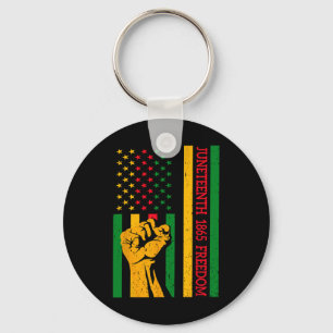 Chaveiro Vintage Flag Black History Black History American