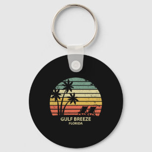 Chaveiro Vintage Florida Golfo Breeze Beach T Shirt Legal R