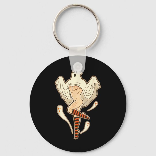 Chaveiro Vintage Funny Gay Halloween (Frente)