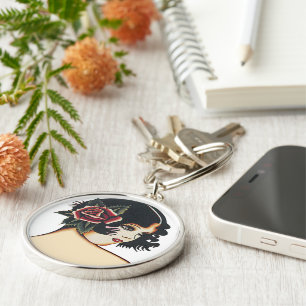 Chaveiro Vintage Girly Girl