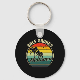 Chaveiro Vintage golfo Shores Beach Alabama Summer Sunset P