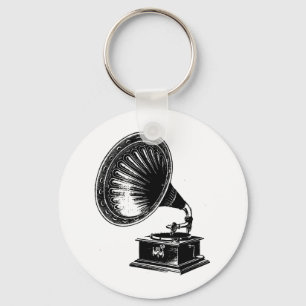 Chaveiro Vintage Gramofone