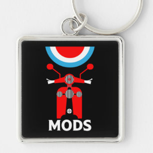 Chaveiro Vintage Inspirou Os Mods E Rockers Britânicos