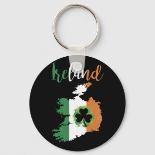 Chaveiro Vintage Irlanda Irish Flag Green Dia de São Patr