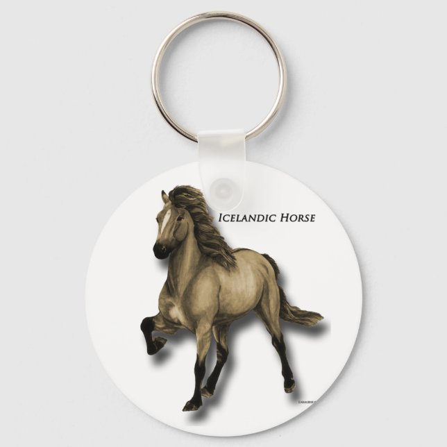 Chaveiro Vintage islandês (Frente)